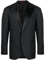 Brunello Cucinelli blazer à simple boutonnage - Noir