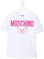 Moschino Kids t-shirt à imprimé ourson - Blanc