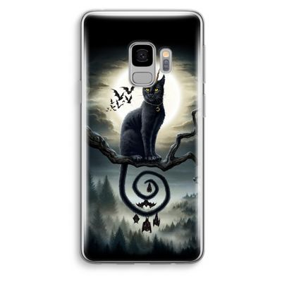 Moonlight Companions: Samsung Galaxy S9 Transparant Hoesje