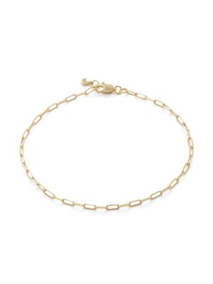 Monica Vinader bracelet Paperclip en or 14ct