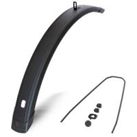 Eurofender Spatbord voor tempo square 28 inch 65mm - zwart