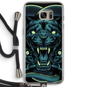 Cougar and Vipers: Samsung Galaxy S7 Edge Transparant Hoesje met koord