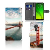 Motorola Moto G7 Power | Flip Cover | Golden Gate Bridge
