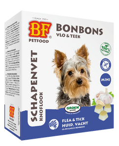 Biofood Schapenvet Mini Bonbons Knoflook