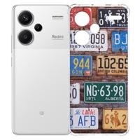 Xiaomi Redmi 13 Pro Plus Hoesje - Kentekenplaten TPU Antishock