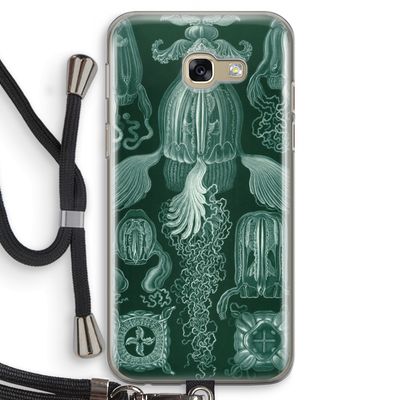 Haeckel Cubomedusae: Samsung Galaxy A5 (2017) Transparant Hoesje met koord