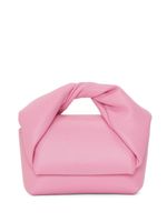 JW Anderson mini sac Twister en cuir - Rose