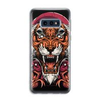 Tiger and Rattlesnakes: Samsung Galaxy S10e Transparant Hoesje
