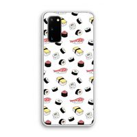 Sushi time: Samsung Galaxy S20 Transparant Hoesje