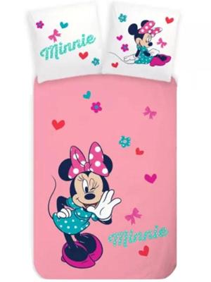Roze Minnie Mouse Dekbedovertrek Whisper - 140 x 200 cm - Katoen - 70 x 90 cm Roze Minnie Mouse Dekbedovertrek Whisper - 140 x 200 cm - Katoen - 70 x 90 cm