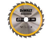 DeWALT Cirkelzaagblad voor Hout | Construction | Ø 235mm Asgat 30mm 24T - DT1954-QZ