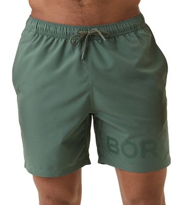 Bjorn Borg Zwemshort groen met logo