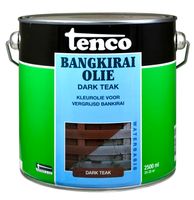 Bangkirai olie dark teak 2,5l verf/beits - tenco - thumbnail