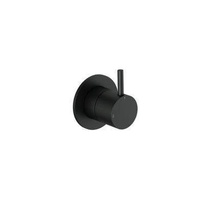 Hotbath Cobber Afbouwdeel - 2-weg omstel - Mat Zwart CB111EXTBL