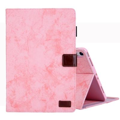 Voor iPad Pro 11 inch (2018) Business stijl horizontale Flip lederen draagtas met houder & kaartsleuf & fotolijstjes & slaap/Wake-up functie (roze)