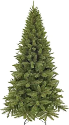 Triumph Tree Forest frosted slim kunstkerstboom groen 215cm