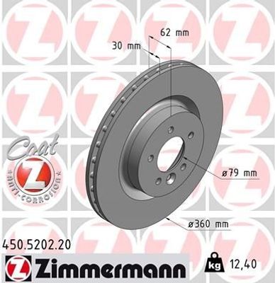 Remschijf Coat Z 450520220