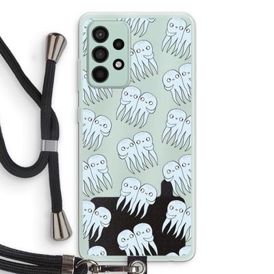 Octopussen: Samsung Galaxy A52s 5G Transparant Hoesje met koord