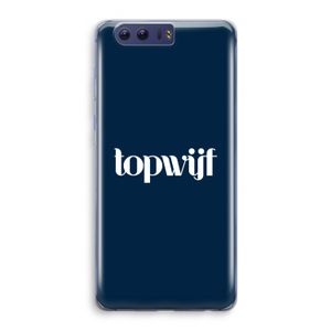 Topwijf Navy: Honor 9 Transparant Hoesje