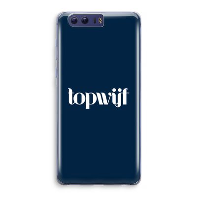 Topwijf Navy: Honor 9 Transparant Hoesje
