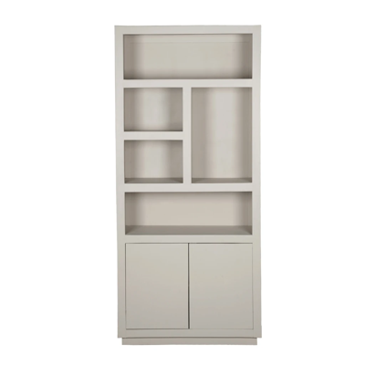 Boekenkast Brussel | 5 vakken - 2 deuren