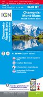 Wandelkaart 3630OTR Chamonix-Mont-Blanc | IGN - Institut Géographique National