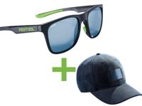 Festool Accessoires Zonnebril UVEX SUN-FT1 + Festool GC-FT4 - 100 jaar cap | Jubileumeditie
