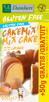 Damhert Cakemix glutenvrij met 50 gram gratis 400 Gram