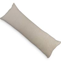 PandaHug Velvet Body Pillow Kussensloop Zilver (45x145 cm) - thumbnail