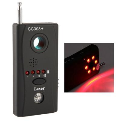 CC308 PLUS multi Detector Full-Range allround Detector voor verborgen Mini Camera / Lens van de IP / GMS / RF signaal Detector Finder(Black)