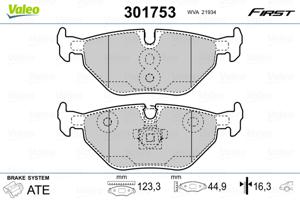 Valeo Remblokset 301753