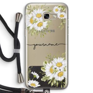 Daisies: Samsung Galaxy A5 (2017) Transparant Hoesje met koord