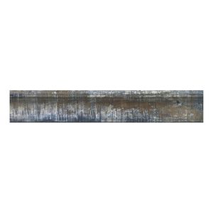 Cifre Cerámica Colonial Wandtegel | 5x30 cm | Vintage | Mat Hout blauw