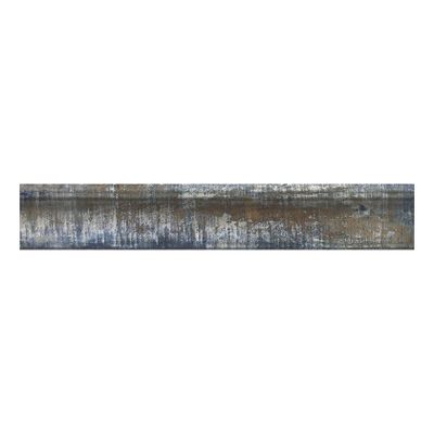 Cifre Cerámica Colonial Wandtegel | 5x30 cm | Vintage | Mat Hout blauw