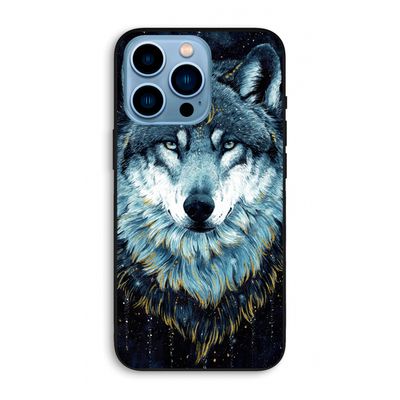 Darkness Wolf: iPhone 13 Pro Max Biologisch afbreekbaar hoesje