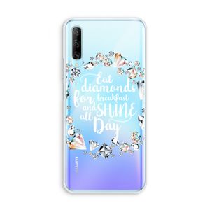 Diamonds: Huawei P Smart Pro Transparant Hoesje