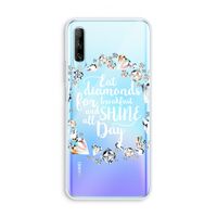 Diamonds: Huawei P Smart Pro Transparant Hoesje
