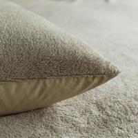 Kussenslopen Teddy: 2 PACK Olijfgroen Effen Olijfgroen Fresh And Co - Dekbed-Discounter.nl
