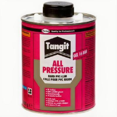 Tangit Hard PVC Lijm All Pressure 500ml met Kwast - Voor Sterke PVC-Verbindingen