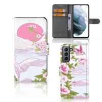 Samsung Galaxy S21 FE | Telefoonhoesje | Met pasjeshouder | Bird Standing