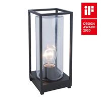 Buitenlamp met snoer en stekker E27 &apos;Flair&apos; metaal