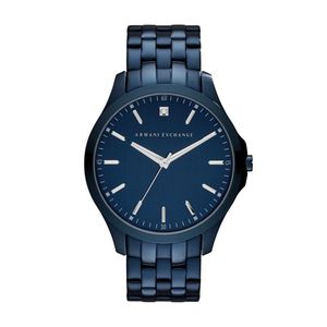 Horlogeband Armani Exchange AX2184 Staal Blauw 22mm