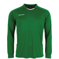 Stanno 411004 First Long Sleeve Shirt - Green-White - L - thumbnail
