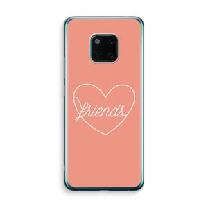 Friends heart: Huawei Mate 20 Pro Transparant Hoesje