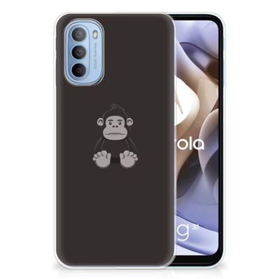 Motorola Moto G31 | G41 Telefoonhoesje met Naam Gorilla Motorola Moto G31 | G41 Telefoonhoesje met Naam Gorilla