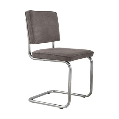 Zuiver Ridge Rib eetkamerstoel Grey