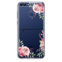 Rozen: Huawei P Smart (2018) Transparant Hoesje