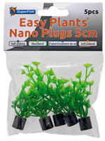 Superfish Easy Plants Nano Plug 5cm - Set van 5 Mini Aquariumplantjes voor Nano Aquaria