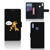 Huawei Y7 (2019) Leuk Hoesje Giraffe - thumbnail