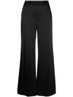 Forte Forte pantalon évasé à taille mi-haute - Noir - thumbnail